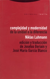 Books Frontpage Complejidad y modernidad