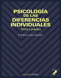 Books Frontpage Psicología de las diferencias individuales