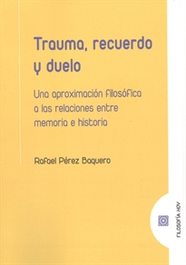 Books Frontpage Trauma, recuerdo y duelo