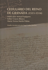 Books Frontpage Cedulario del Reino de Granada (1511-1514)