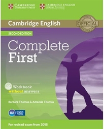 Books Frontpage Complete First  Workbook without Answers with Audio CD 2nd Edition