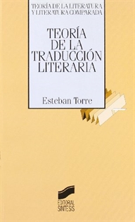 Books Frontpage Teoría de la traducción literaria
