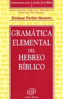 Books Frontpage Gramática elemental del hebreo bíblico