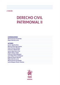 Books Frontpage Derecho civil patrimonial II