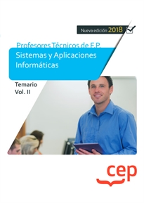 Books Frontpage Cuerpo de Profesores Técnicos de F.P.  Sistemas y Aplicaciones Informáticas.  Temario Vol. II