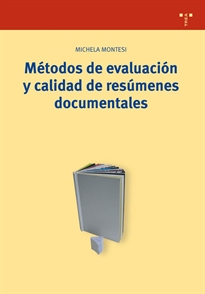 Books Frontpage Métodos de evaluación y calidad de resúmenes documentales