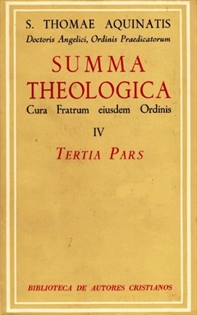 Books Frontpage Summa Theologiae. IV: Tertia pars