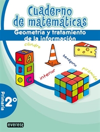 Books Frontpage Cuaderno de Matemáticas. 2º Primaria. Geometría y tratamiento de la información
