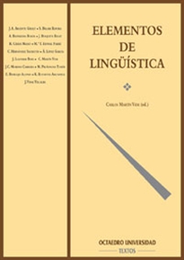 Books Frontpage Elementos de lingüística