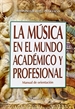 Front pageLa música en el mundo académico y profesional