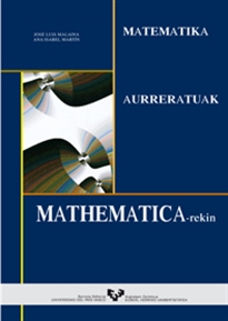 Books Frontpage Matematika aurreratuak Mathematica-rekin