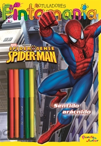 Books Frontpage Spiderman. Pintamanía Rotuladores