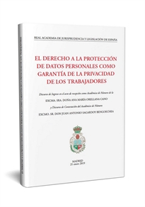 Books Frontpage El derecho a la protección de datos personales como garantía de la privacidad de los trabajadores