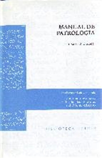 Books Frontpage Manual de patrología