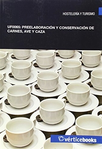 Books Frontpage UF0065 Preelaboración y conservación de carnes, aves y caza