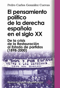Books Frontpage El pensamiento político de la derecha española en el siglo XX