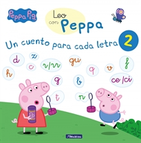Books Frontpage Peppa Pig. Lectoescritura - Leo con Peppa. Un cuento para cada letra: t, d, n, f, r/rr, h, c, q, p, gu, b, v, z, ce/ci