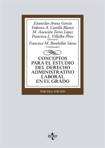 Books Frontpage Conceptos para el estudio del derecho administrativo laboral en el grado
