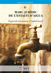 Books Frontpage Marc jurídic de l'estalvi d'aigua