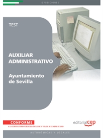 Books Frontpage Auxiliar Administrativo del Ayuntamiento de Sevilla. Test