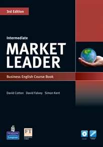 Books Frontpage Market Leader 3rd Edition Intermediate Coursebook with DVD-ROM and My Lab Access Code Pack