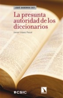Books Frontpage La presunta autoridad de los diccionarios