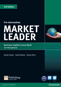 Books Frontpage Market Leader 3rd Edition Pre-Intermediate Coursebook with DVD-ROM andMy EnglishLab Student online access code Pack