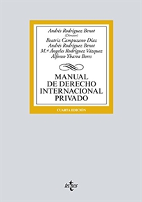 Books Frontpage Manual de Derecho Internacional privado