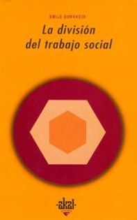 Books Frontpage La división del trabajo social
