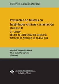 Books Frontpage Protocolos de talleres en habilidades clínicas y simulación (volumen 1)