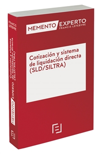 Books Frontpage Memento Experto Cotización y sistema de liquidación directa (SLD/SILTRA)