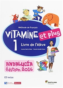 Books Frontpage Vitamine Et Plus 1 Eleve+CD Andalucia