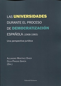 Books Frontpage Las universidades durante el proceso de democratización española (1968-1983)
