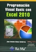 Front pageProgramación Visual Basic con Excel 2010