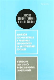 Books Frontpage Intervención en la atención higiénico-alimentaria en instituciones