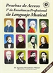 Front pagePruebas De Acceso A 1º De Enseñanza Profesional De Lenguaje Musical 2ª Edición