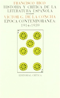 Books Frontpage Vol. 7: Época contemporánea; 1914-1939