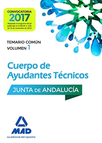 Books Frontpage Cuerpo de Ayudantes Técnicos de la Junta de Andalucía. Temario Común Volumen 1