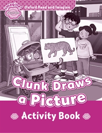 Books Frontpage Oxford Read and Imagine Starter. Clunk Draws A Picture Activity Book