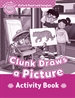 Front pageOxford Read and Imagine Starter. Clunk Draws A Picture Activity Book