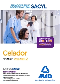 Books Frontpage Celador del Servicio de Salud de Castilla y León (SACYL). Temario volumen 2