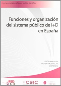 Books Frontpage Funciones y organización del sistema público de I+D en España