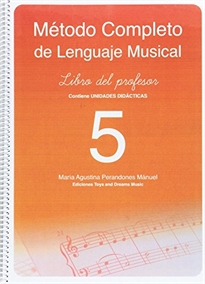 Books Frontpage Método Completo De Lenguaje Musical 5º Nivel. Libro Del Profesor