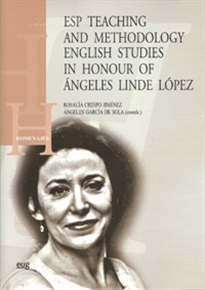 Books Frontpage Esp teaching and methodology english studies in honour of Ángeles Linde López
