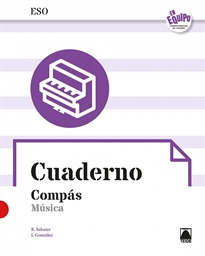 Books Frontpage Compás. Cuaderno - Música ESO (En equipo)