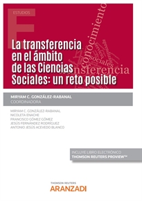 Books Frontpage La transferencia en el ámbito de las Ciencias Sociales: un reto posible (Papel + e-book)