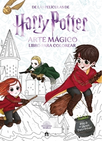 Books Frontpage Harry Potter. Arte mágico