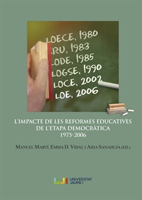Books Frontpage L'impacte de les reformes educatives de l'etapa democràtica 1975-2006