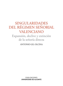 Books Frontpage Singularidades del Régimen Señorial Valenciano