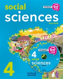 Books Frontpage Think Do Learn Social Sciences 4th Primary. Class book + CD pack